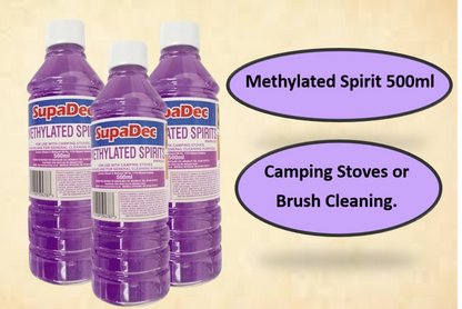 SupaDec Mineralised Methylated Spirit - 500ml