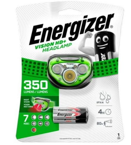 Energizer Vision HD+ Focus 350 Headlight Torch