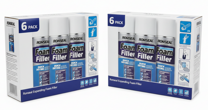 Ronseal Expanding Foam | Quick Dry | Interior and Exterior use | 1 x 300ml