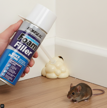 Ronseal Expanding Foam | Quick Dry | Interior and Exterior use | 1 x 300ml