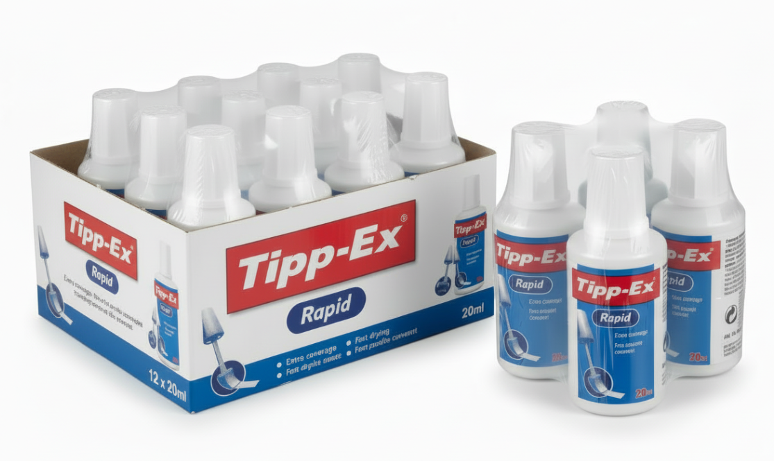 Tipp-Ex Rapid Correction Fluid 12 x 20ml