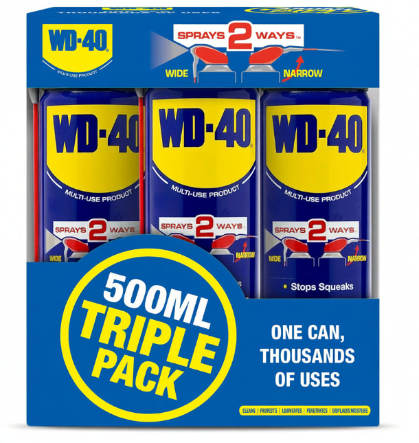 WD-40 Multi-Use Product Smart Straw 500ml | Smart Straw Technology for Easier Application | 1 x 500ml