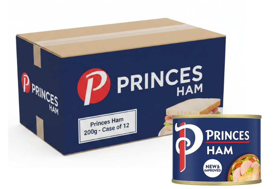 Princes Round Ham Tins | 12 x 200g