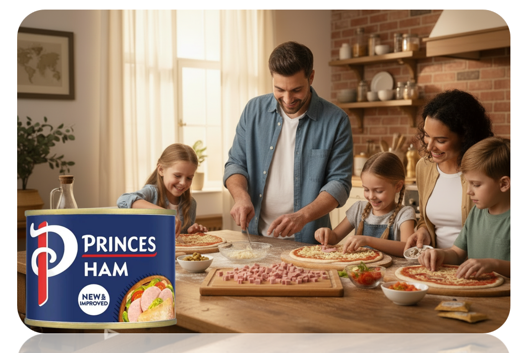 Princes Round Ham Tins | 12 x 200g