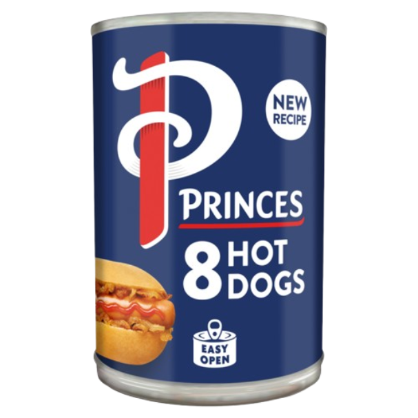 Princes Hot Dogs, Pack of 12 x 400g