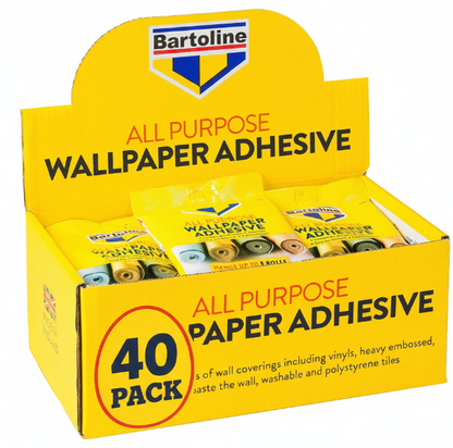 Bartoline Easipaste® Ready Mixed Wallpaper Adhesive | 1 x 5 Rolls