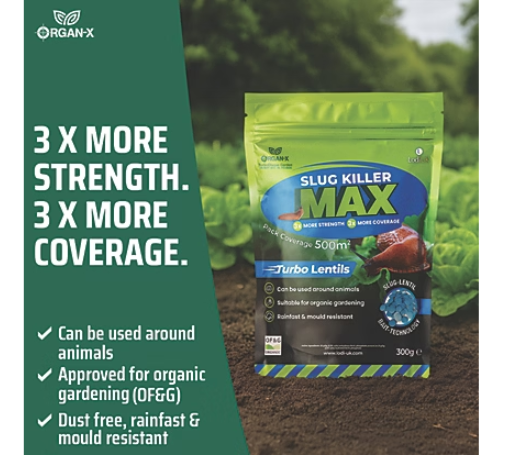 Organ-X Slug Killer Lentils 300g