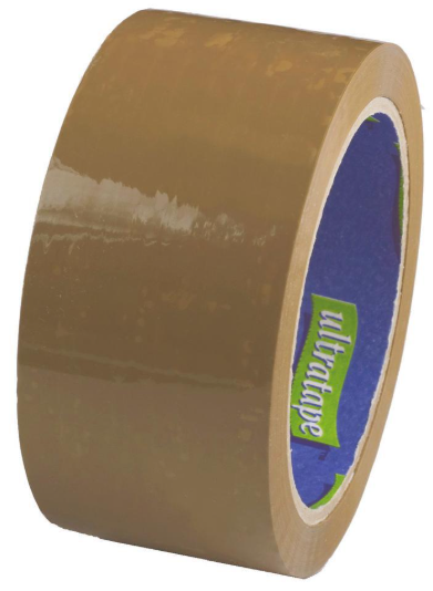 Ultratape Buff Packaging Tape | 48mm x 40m | 6 Roll Sleeve