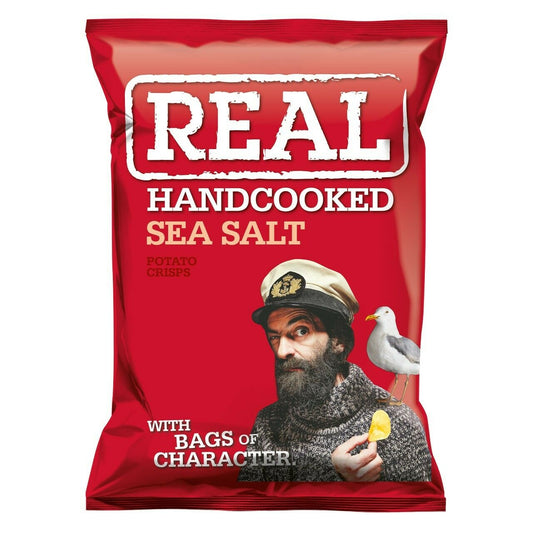Real Crisps Sea Salt 24 x 35g