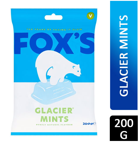 Fox's Glacier Mints 200g {Wrapped Sweets}