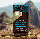 Cafe Direct Decaf Fairtrade Organic Machu Picchu Peru Ground Coffee 200g