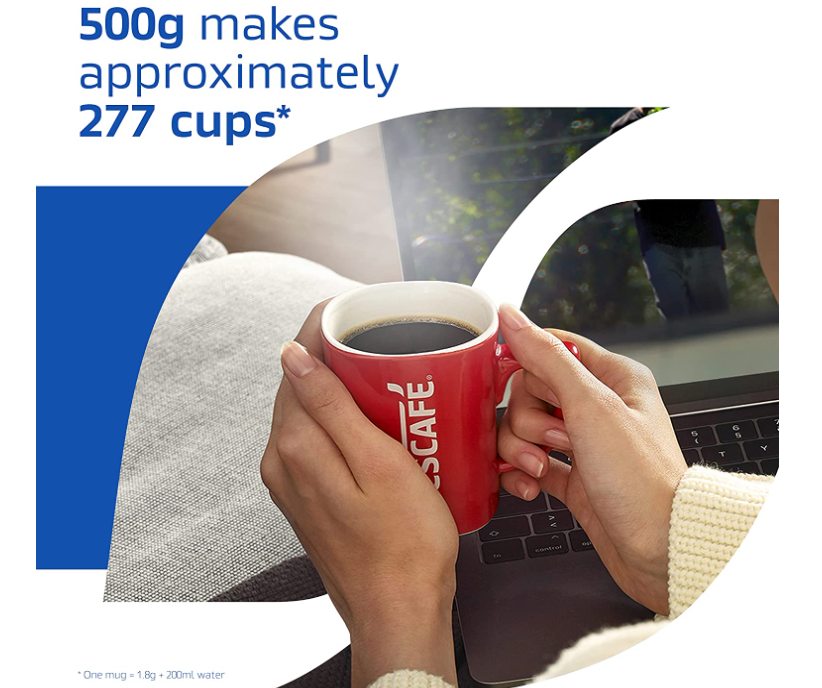 Nescafe Original Decaf Coffee Granules Tin 500g - UK BUSINESS SUPPLIES