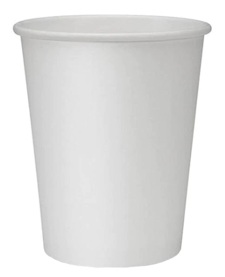 Belgravia 8oz White Paper Cups 1000s - UK BUSINESS SUPPLIES