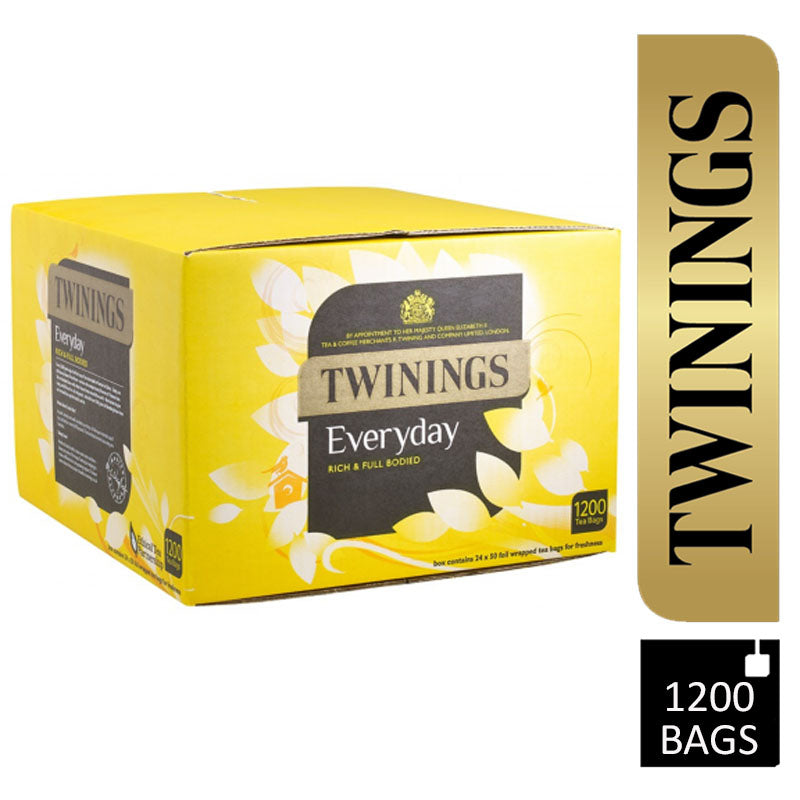 Twinings Everyday Tea Bag (Pack of 1200 Bags) - UK BUSINESS SUPPLIES