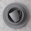 Price & Kensington Typhoon Stoneware Grey Mugs 350ml / 12oz