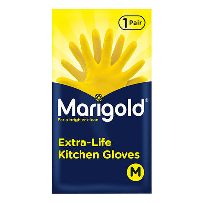 Marigold Extra Life Gloves Kitchen, Pair {All Sizes}