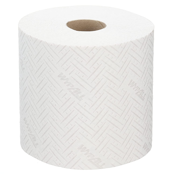WypAll L20 Cleaning and Maintenance Wiping Paper 7278 - 2 Ply Centrefeed Rolls - 6 Rolls x 400 White