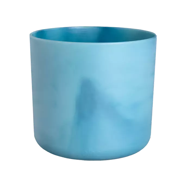 Elho Atlantic Blue Round Planter 22cm - UK BUSINESS SUPPLIES