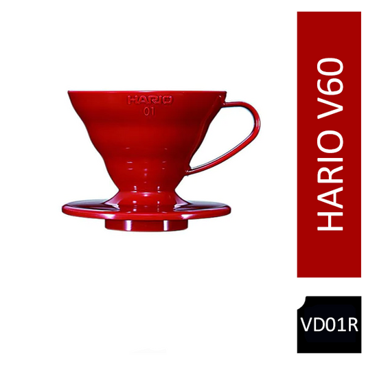 Hario V60 Plastic Coffee Dripper Red - Size 01 VD-01R - UK BUSINESS SUPPLIES