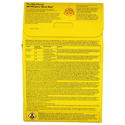 The Big Cheese All Weather Block Bait 30x10g (STV213)