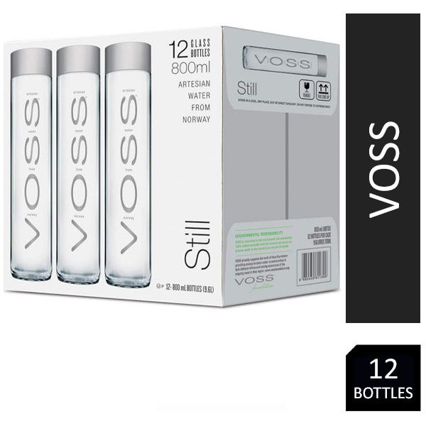 Voss Still Water 12x800ml - UK BUSINESS SUPPLIES