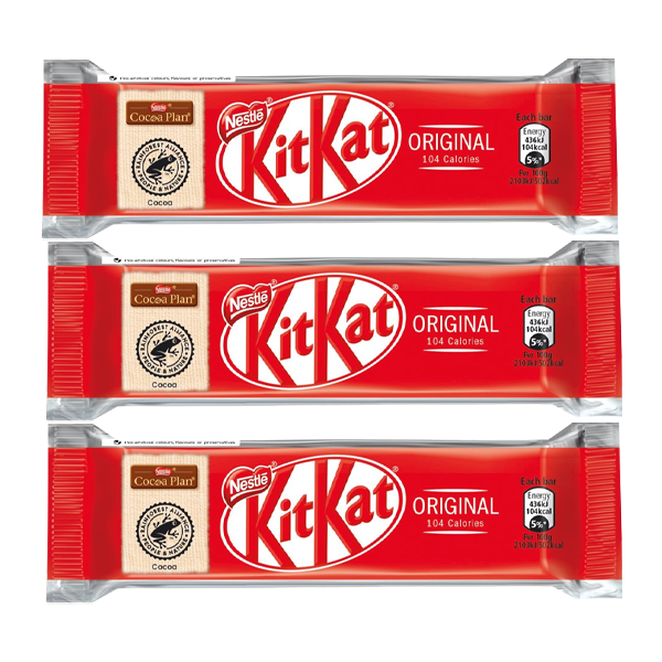 Nestle KitKat Two Finger Milk Chocolate (72 Pack) 12351222