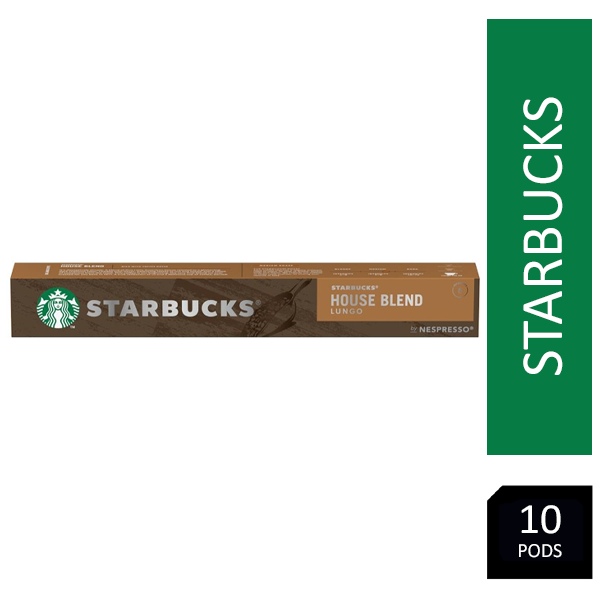 Starbucks House Blend Lungo 10's (Nespresso Compatible Pods)