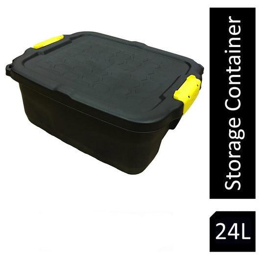 Strata Stackable Heavy Duty Trunk 24 Litre with Lid (XW444)