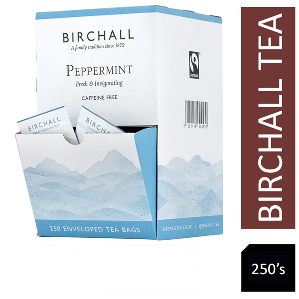 Birchall Peppermint Tea Envelopes 250's - UK BUSINESS SUPPLIES