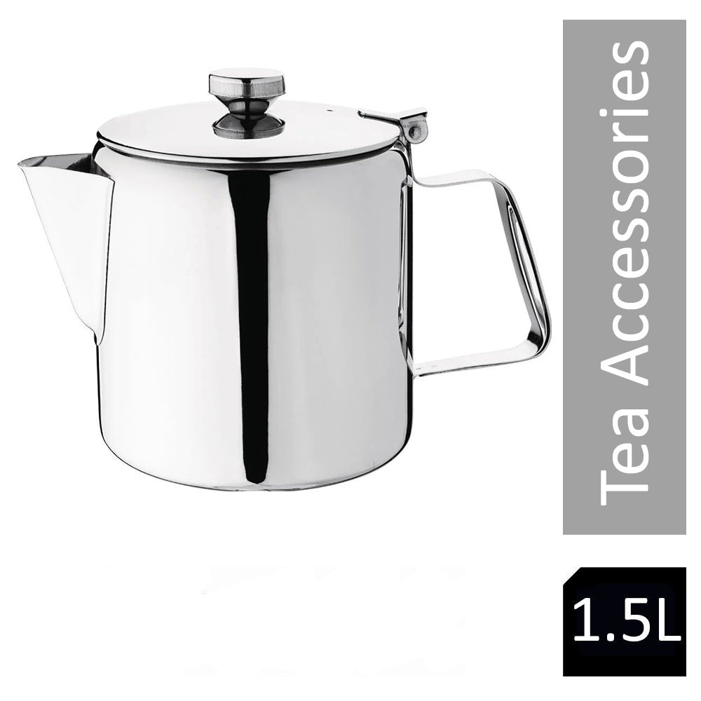 Fixtures Sunnex S/S Teapot 1.5 Litre - UK BUSINESS SUPPLIES