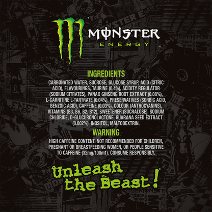 Monster Energy Original Cans 12x500ml