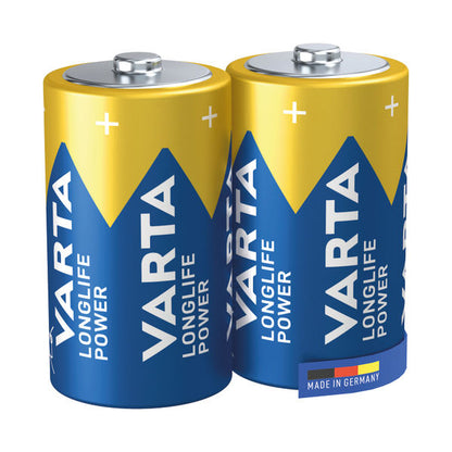 Varta Longlife Power D Alkaline Battery 1.5V (Pack of 6) 4920121422