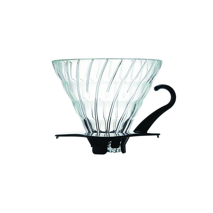 Hario V60 Glass Coffee Dripper Black Size 02 VDG-02B