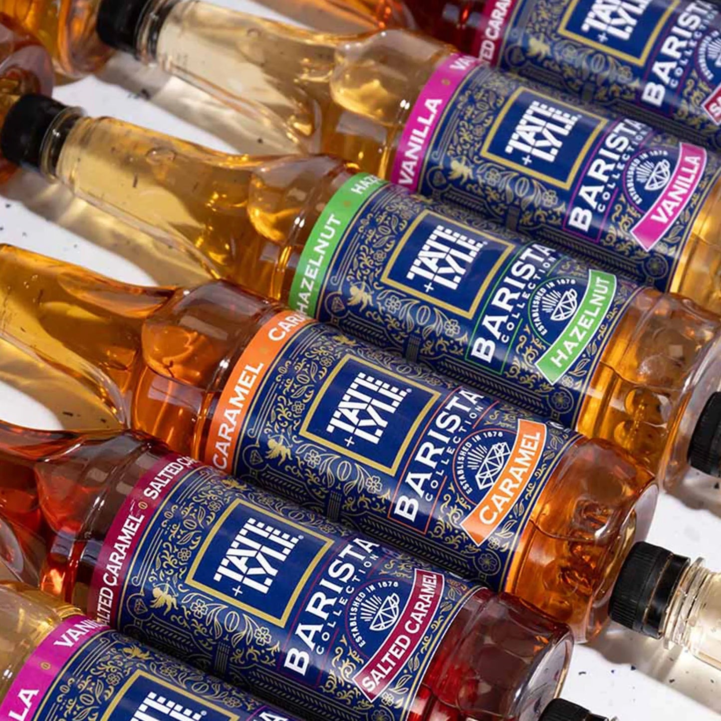Tate & Lyle Fairtrade Caramel Barista Syrup (750ml), Discounted Pump Option.