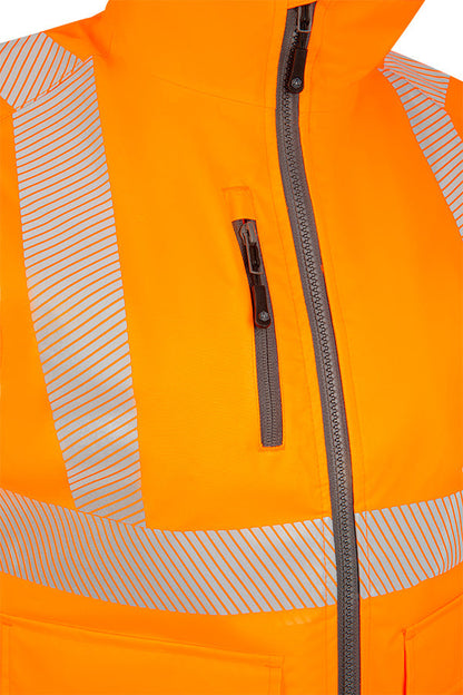 Womens Bodywarmer Fluorescent Orange ALL SIZES