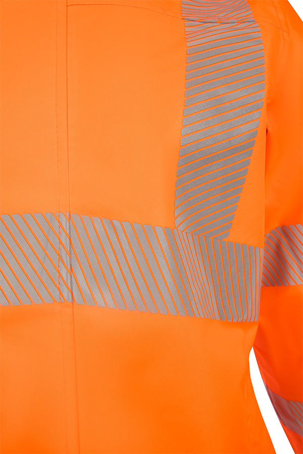 Womens Exec Jacket Fluorescent Orange ALL SIZES