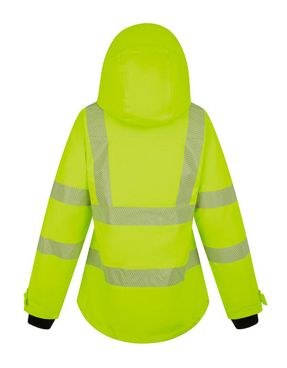 Womens Exec Jacket Fluorescent Yellow ALL SIZES