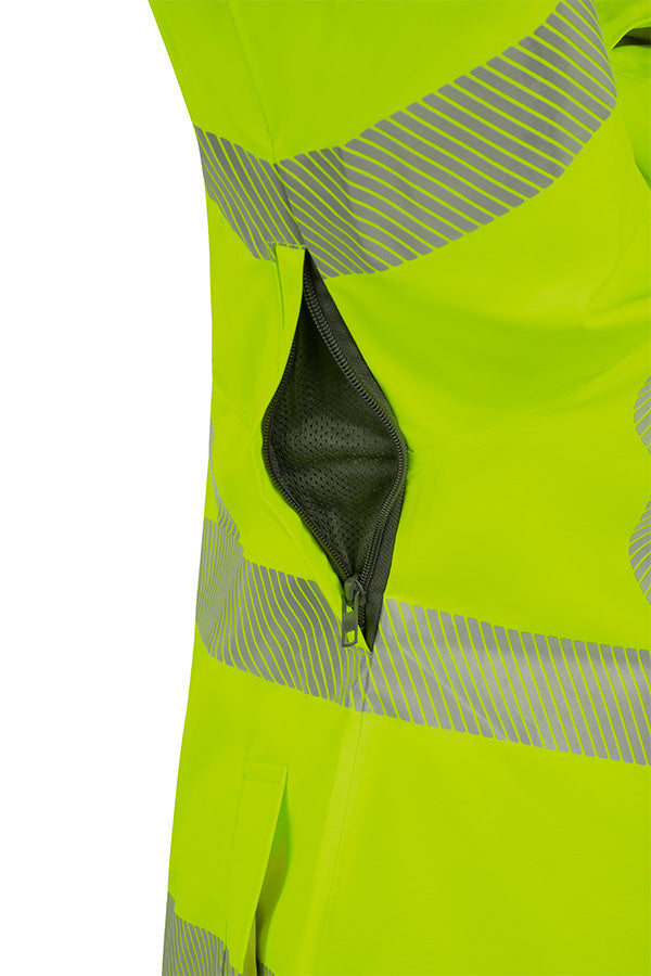 Womens Exec Jacket Fluorescent Yellow ALL SIZES