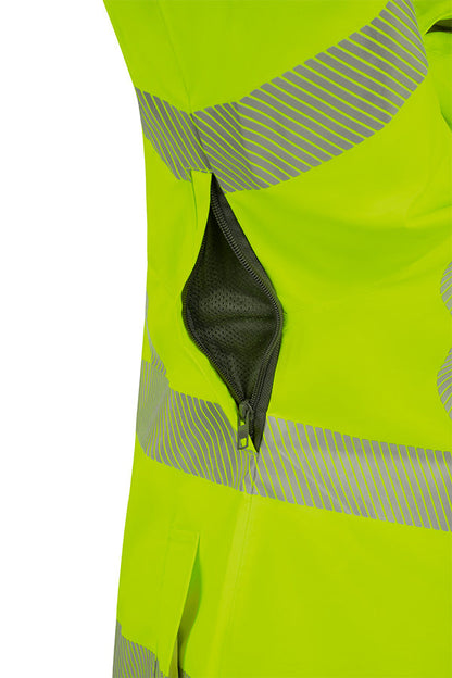 Womens Exec Jacket Fluorescent Yellow ALL SIZES