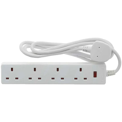 Westminster Electrical 4 Gang 13A Extension Lead | 5 Meter Extra Long Length cable.