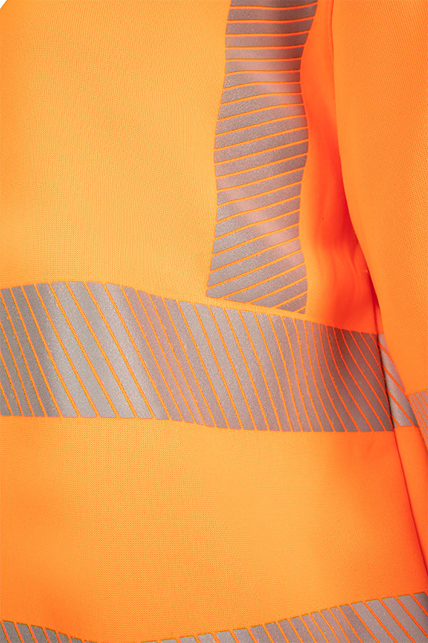 Womens Sweatshirt Fluorescent Orange ALL SIZES