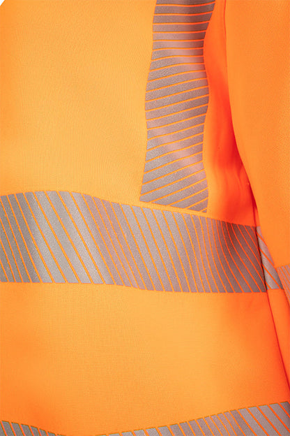 Womens Sweatshirt Fluorescent Orange ALL SIZES