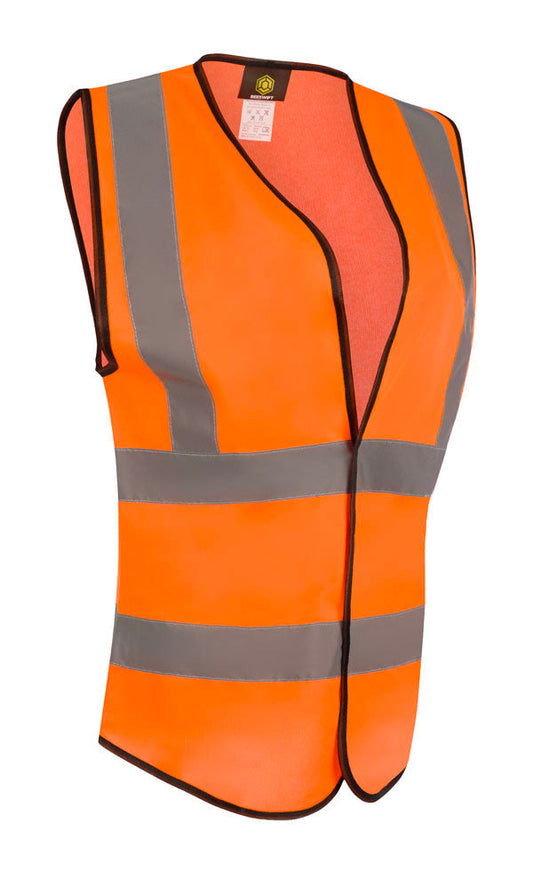 Beeswift Womens Hi-Vis Waistcoat Orange ALL SIZES