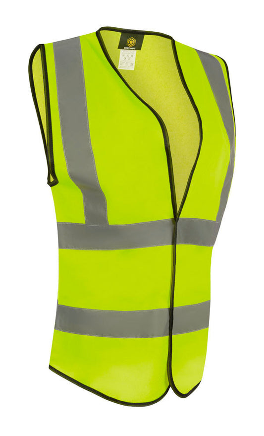 Beeswift Womens Hi-Vis Waistcoat Yellow ALL SIZES