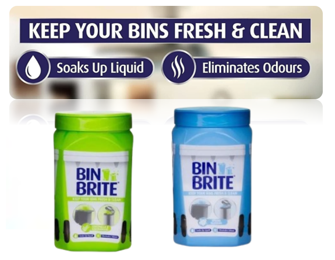 Bin Brite Bin Odour Neutraliser 500g Spring Blossom