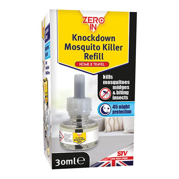 Zero In Knockdown Mosquito Killer Refill 30ml (ZER742) - UK BUSINESS SUPPLIES