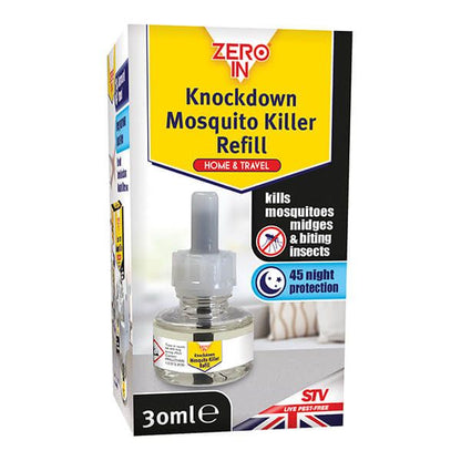 Zero In Knockdown Mosquito Killer Refill 30ml (ZER742) - UK BUSINESS SUPPLIES