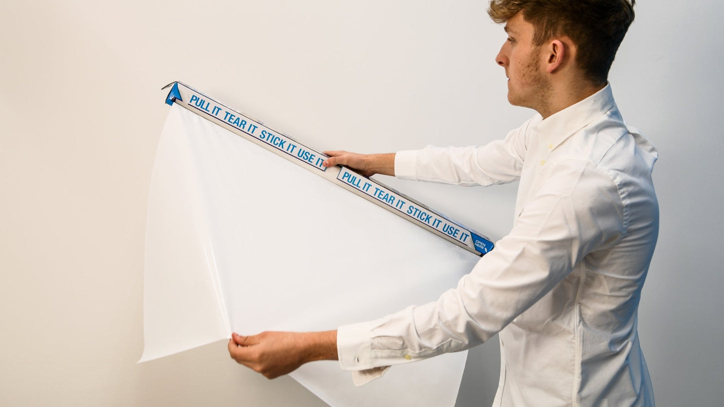 Magic Whiteboard Sheets A0 White 10 Sheets per Roll - AO MEGA WHITEBOARD