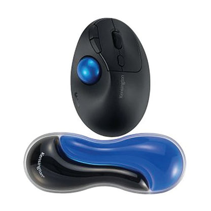 Kensington Slim Duo Gel Mouse/Trackball Wrist Rest Blue K62439WW