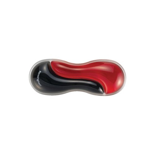 Kensington Slim Duo Gel Mouse/Trackball Wrist Rest Red K62440WW